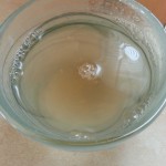 dissolved gelatin